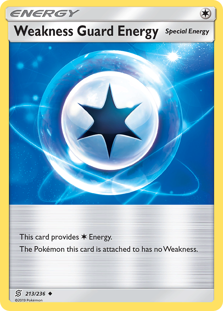 Weakness Guard Energy 213/236 Unified Minds