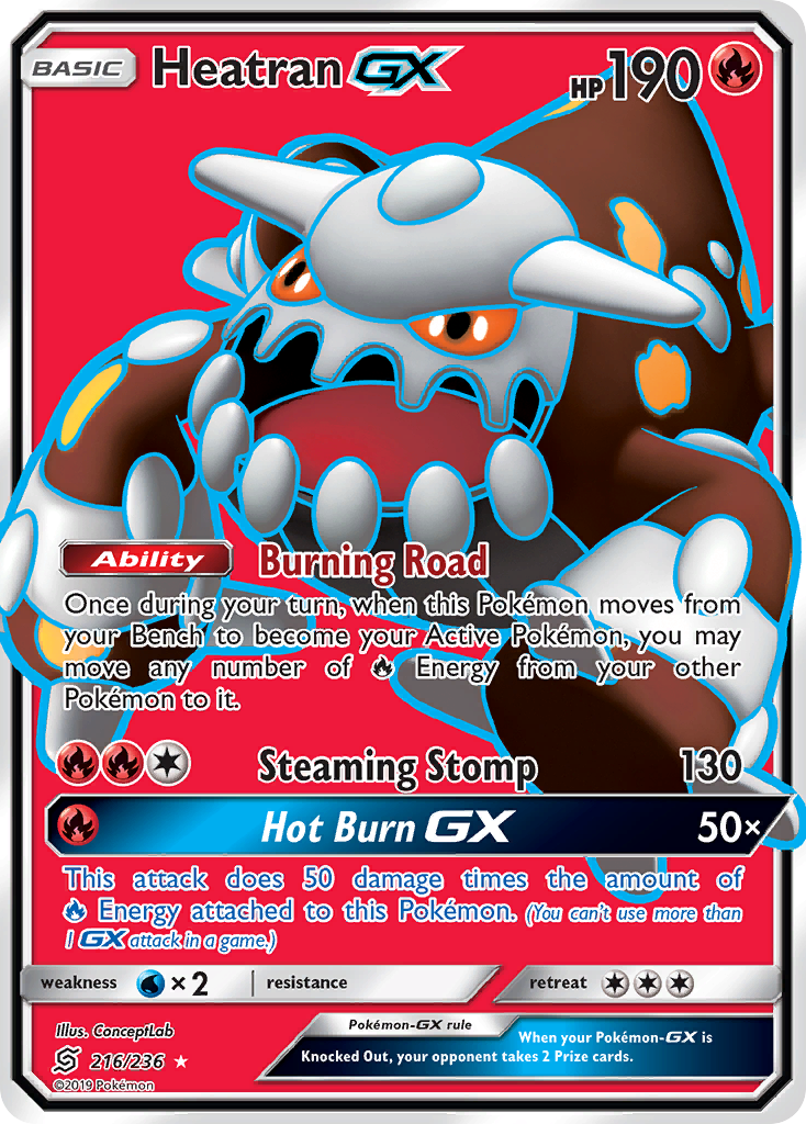 Heatran-GX 216/236 Unified Minds