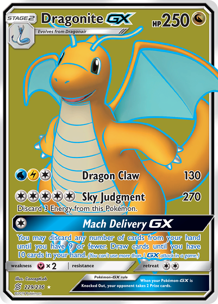 Dragonite-GX 229/236 Unified Minds