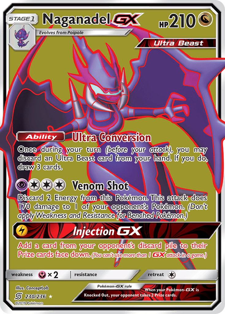 Naganadel-GX 230/236 Unified Minds