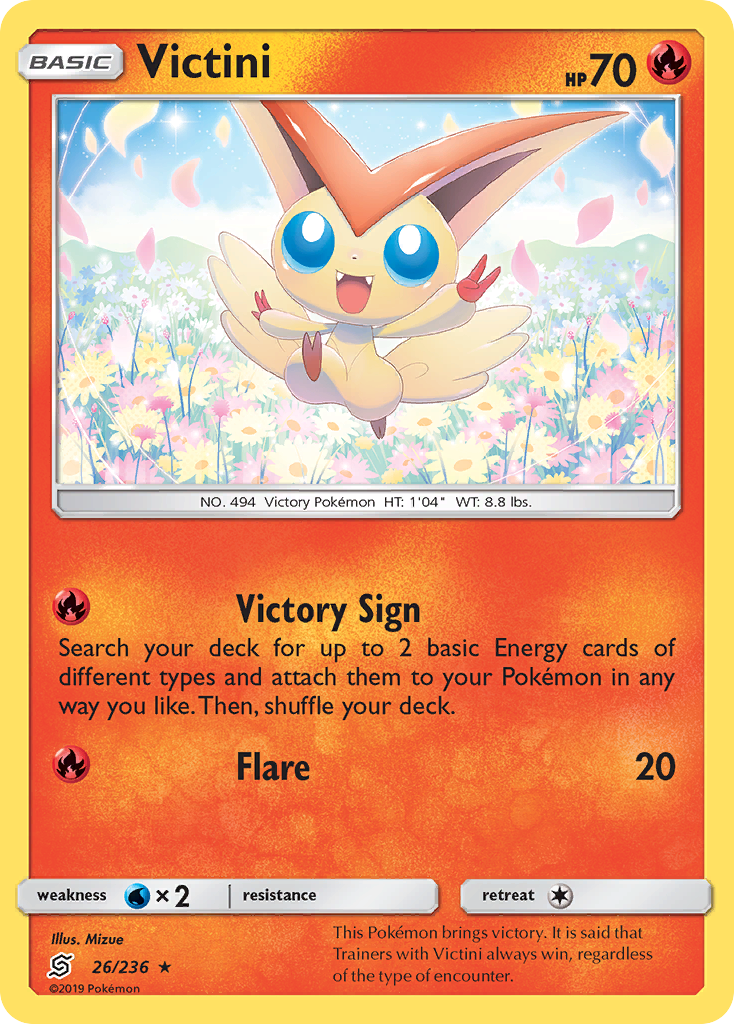 Victini 26/236 Unified Minds