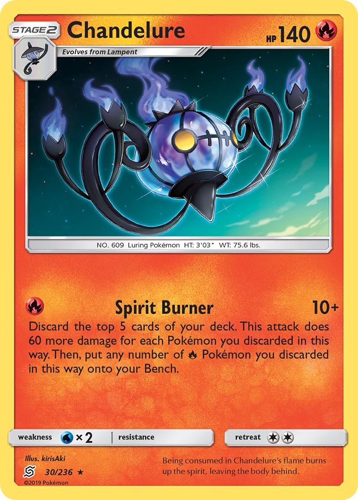 Chandelure 30/236 Unified Minds