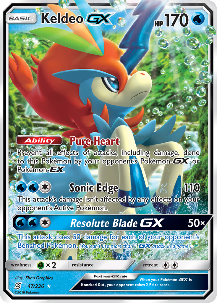Keldeo-GX 47/236 Unified Minds
