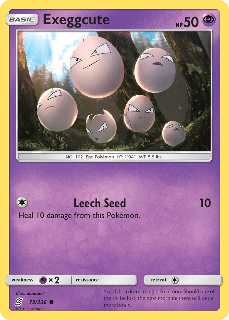 Exeggcute 73/236 Unified Minds