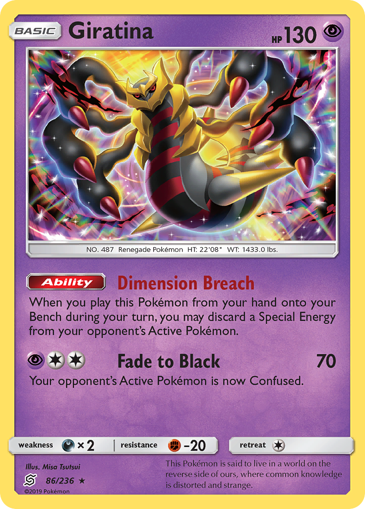 Giratina 86/236 Unified Minds