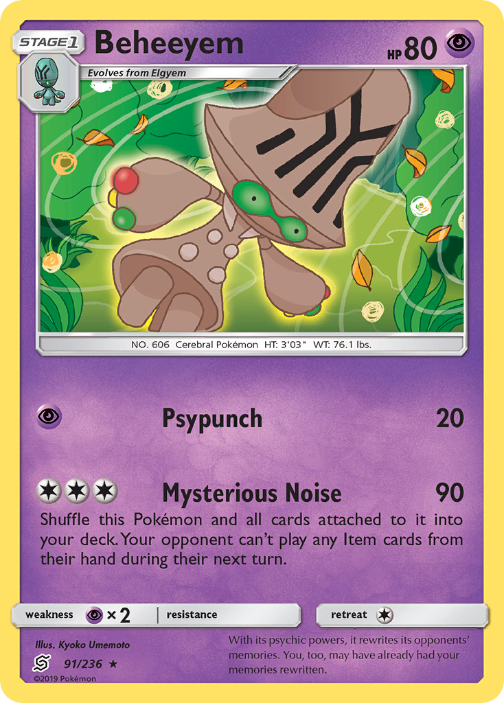 Beheeyem 91/236 Unified Minds