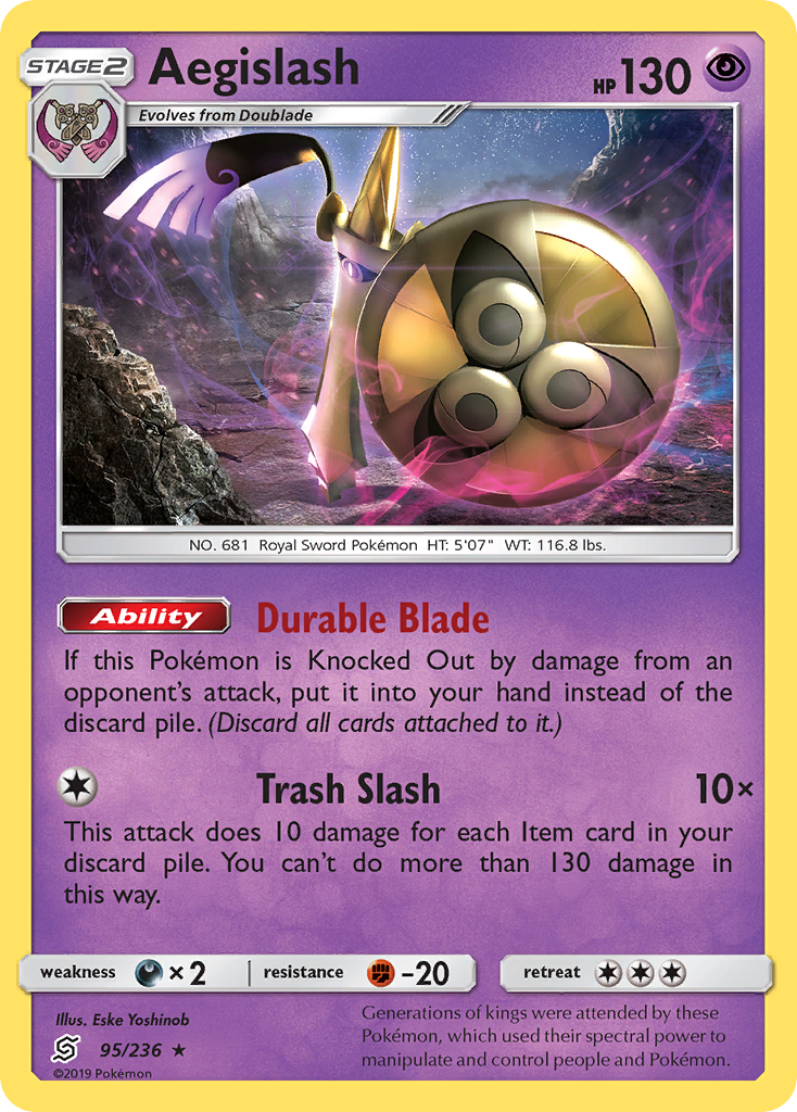 Aegislash 95/236 Unified Minds