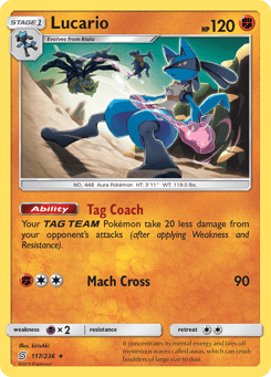 Lucario 117/236 Unified Minds