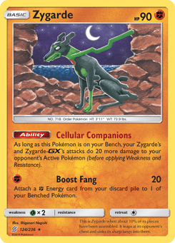 Zygarde 124/236 Unified Minds