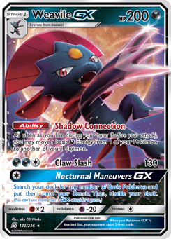 Weavile-GX 132/236 Unified Minds
