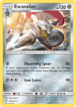 Escavalier 142/236 Unified Minds