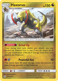 Haxorus 156/236 Unified Minds