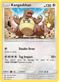 Kangaskhan 163/236 Unified Minds
