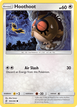 Hoothoot 165/236 Unified Minds