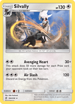 Silvally 184/236 Unified Minds