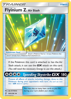 Flyinium Z: Air Slash 195/236 Unified Minds