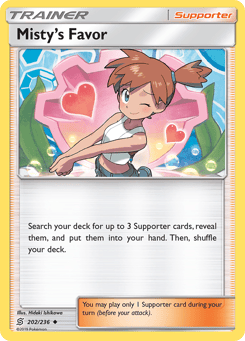 Misty's Favor 202/236 Unified Minds