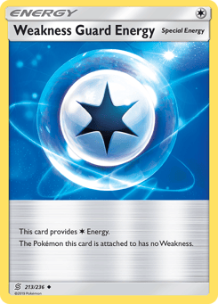 Weakness Guard Energy 213/236 Unified Minds