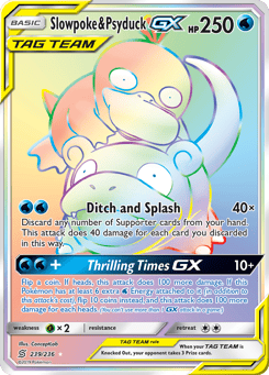 Slowpoke & Psyduck-GX 239/236 Unified Minds