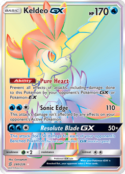 Keldeo-GX 240/236 Unified Minds