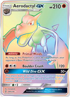 Aerodactyl-GX 244/236 Unified Minds