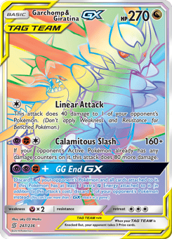 Garchomp & Giratina-GX 247/236 Unified Minds