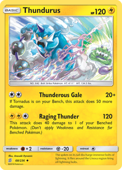 Thundurus 68/236 Unified Minds