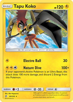 Tapu Koko 69/236 Unified Minds