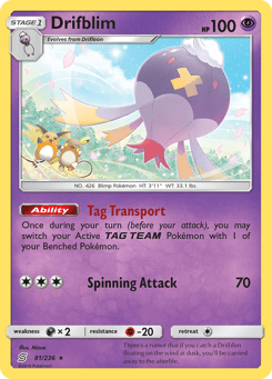 Drifblim 81/236 Unified Minds