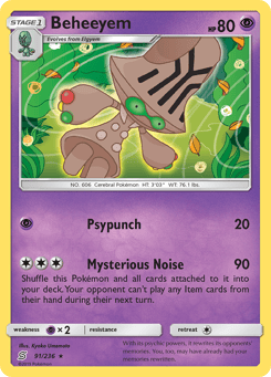 Beheeyem 91/236 Unified Minds