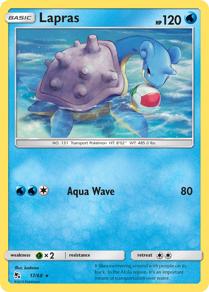 Lapras 17/68 Hidden Fates