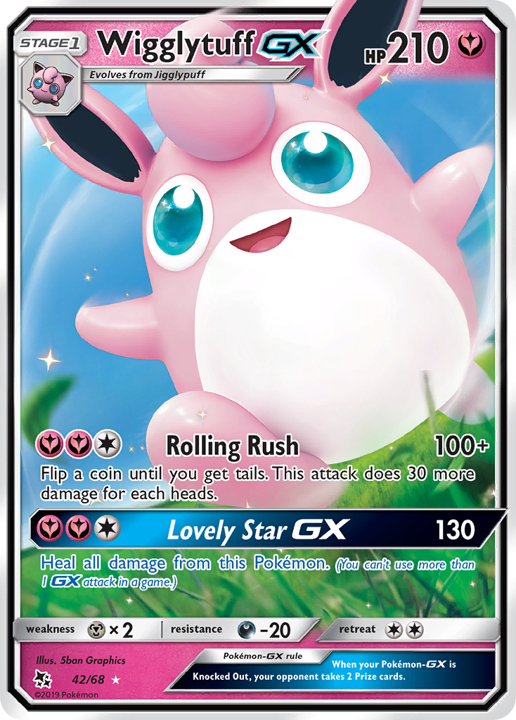 Wigglytuff-GX 42/68 Hidden Fates