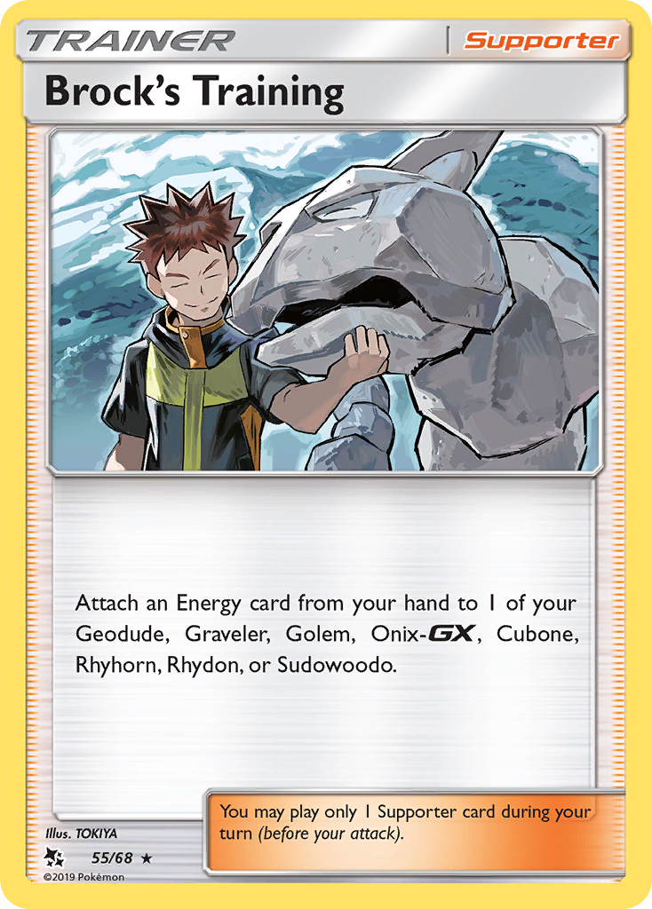 Brock's Training 55/68 Hidden Fates