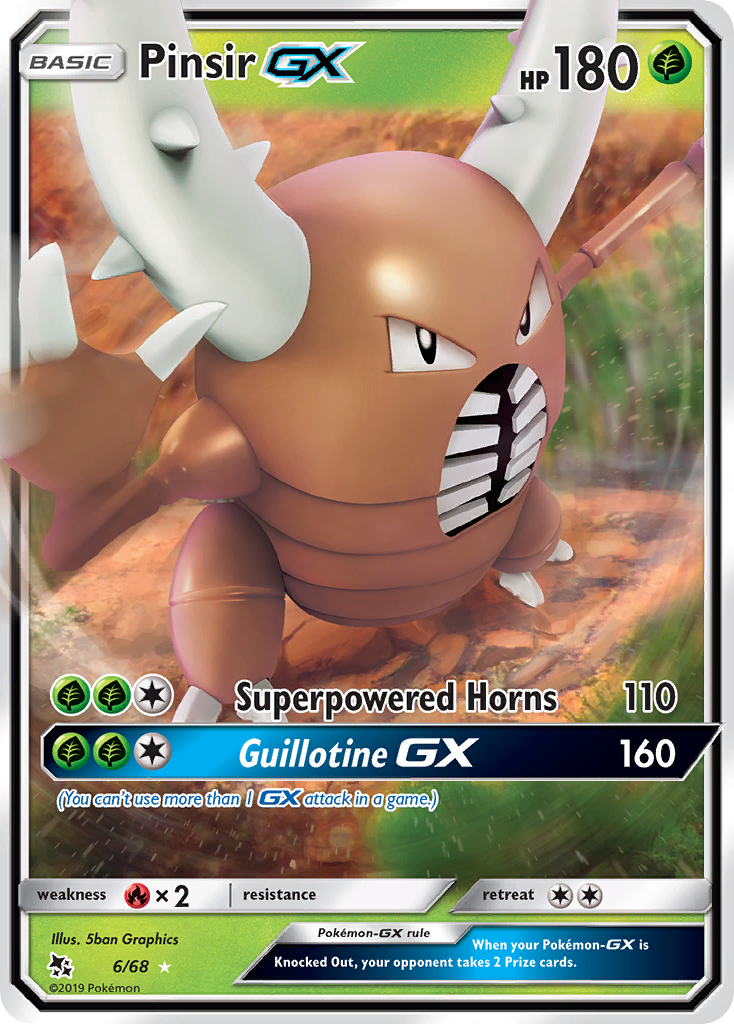 Pinsir-GX 6/68 Hidden Fates