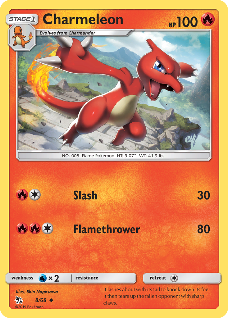 Charmeleon 8/68 Hidden Fates
