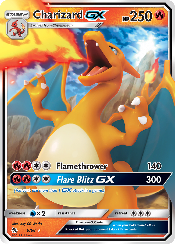 Charizard-GX 9/68 Hidden Fates