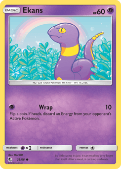Ekans 25/68 Hidden Fates