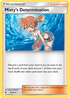 Misty's Determination 62/68 Hidden Fates