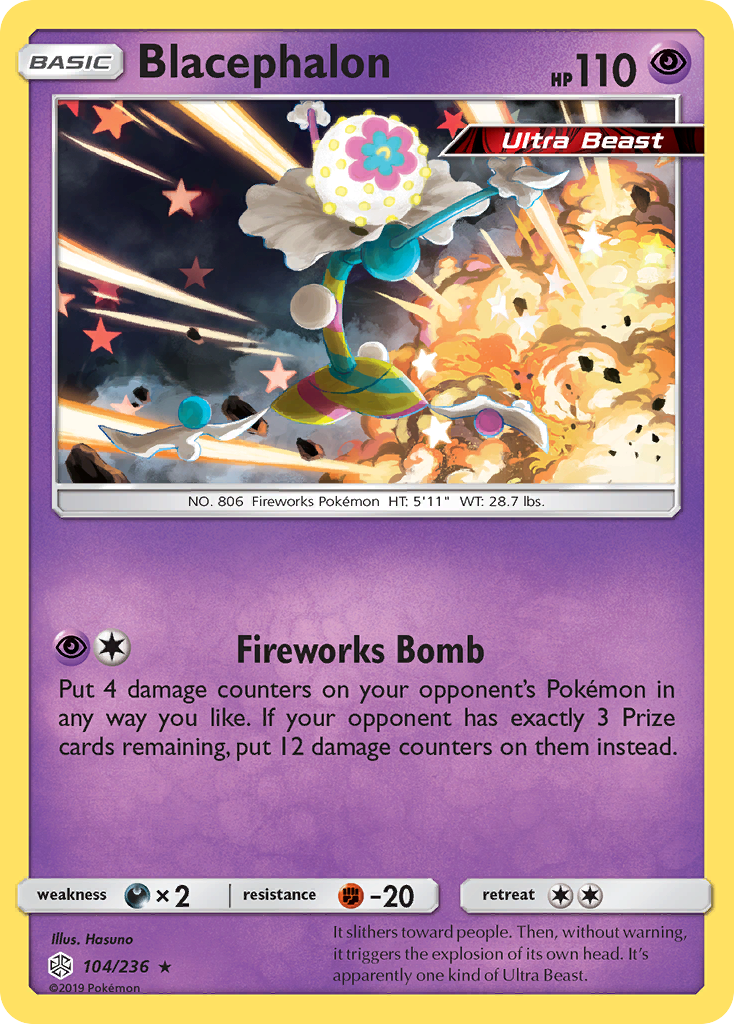Blacephalon 104/236 Cosmic Eclipse