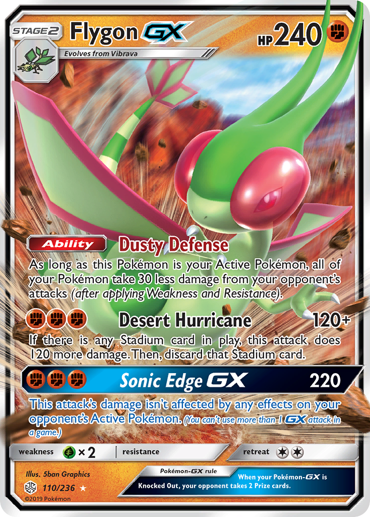 Flygon-GX 110/236 Cosmic Eclipse