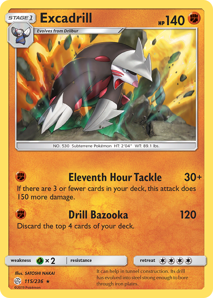 Excadrill 115/236 Cosmic Eclipse