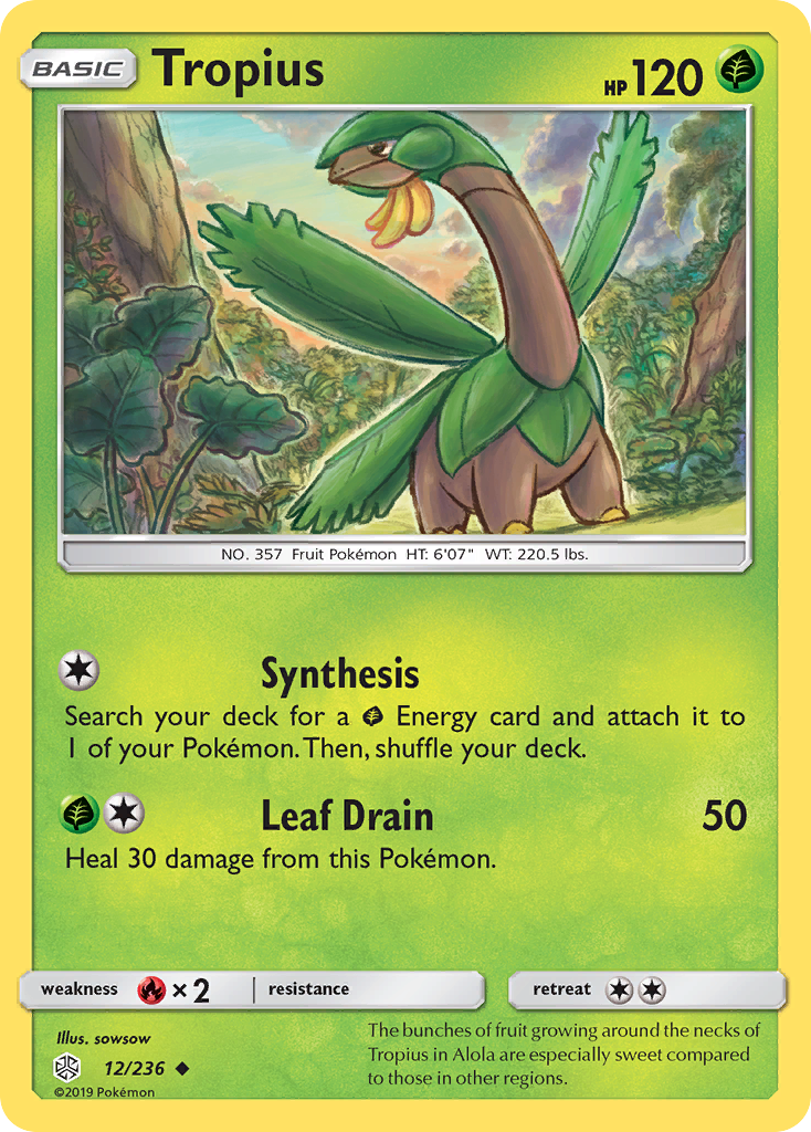 Tropius 12/236 Cosmic Eclipse
