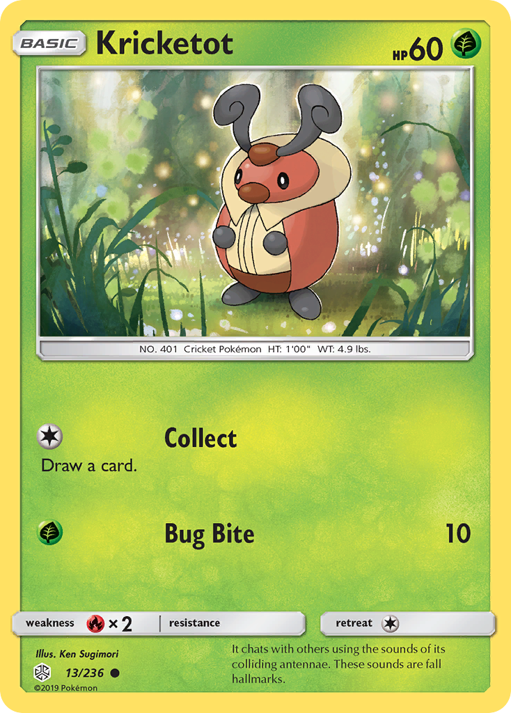 Kricketot 13/236 Cosmic Eclipse