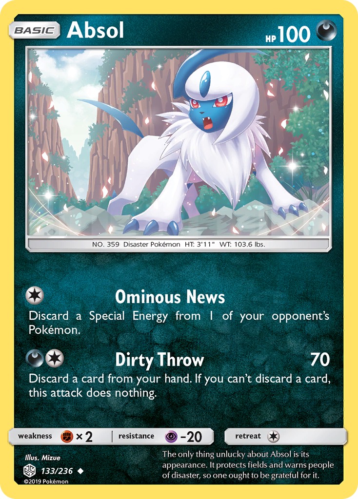 Absol 133/236 Cosmic Eclipse