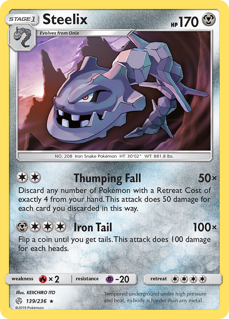 Steelix 139/236 Cosmic Eclipse
