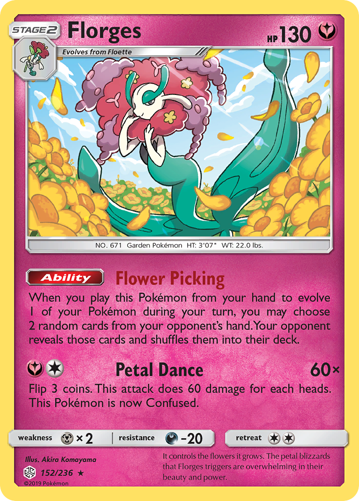 Florges 152/236 Cosmic Eclipse