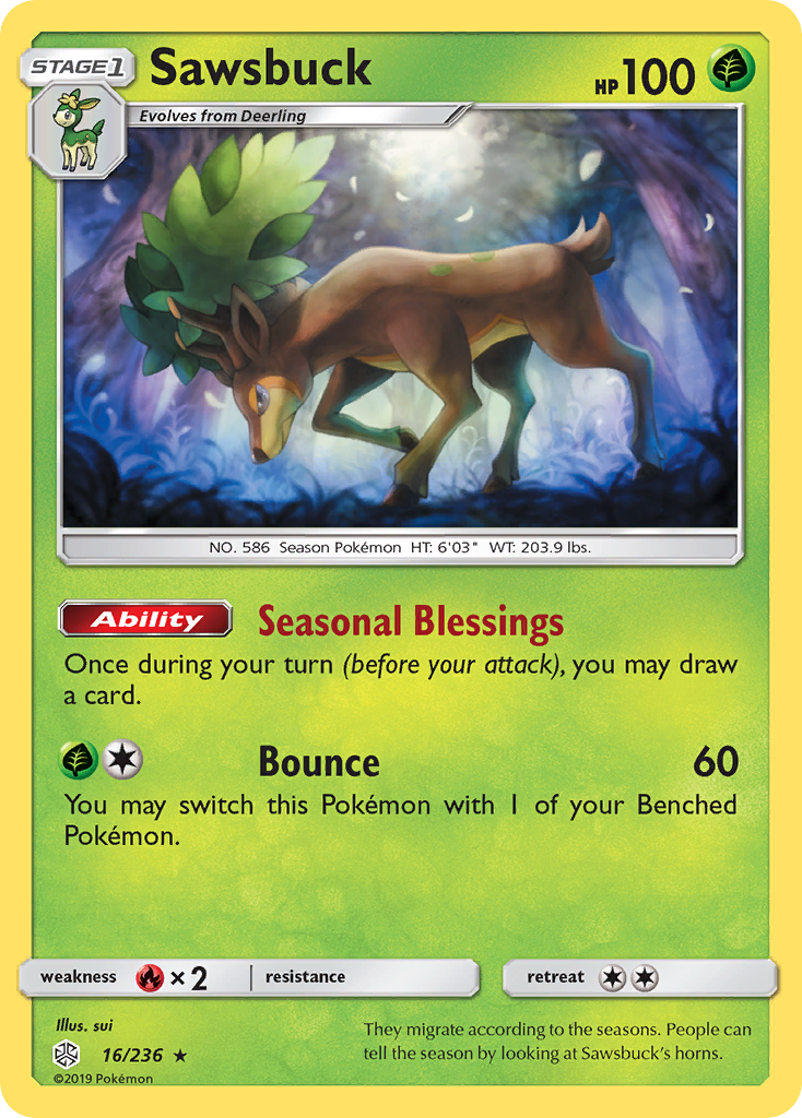 Sawsbuck 16/236 Cosmic Eclipse