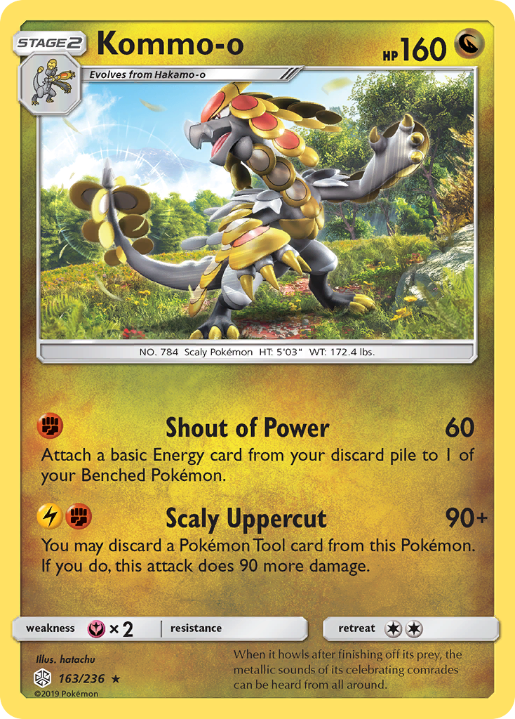 Kommo-o 163/236 Cosmic Eclipse