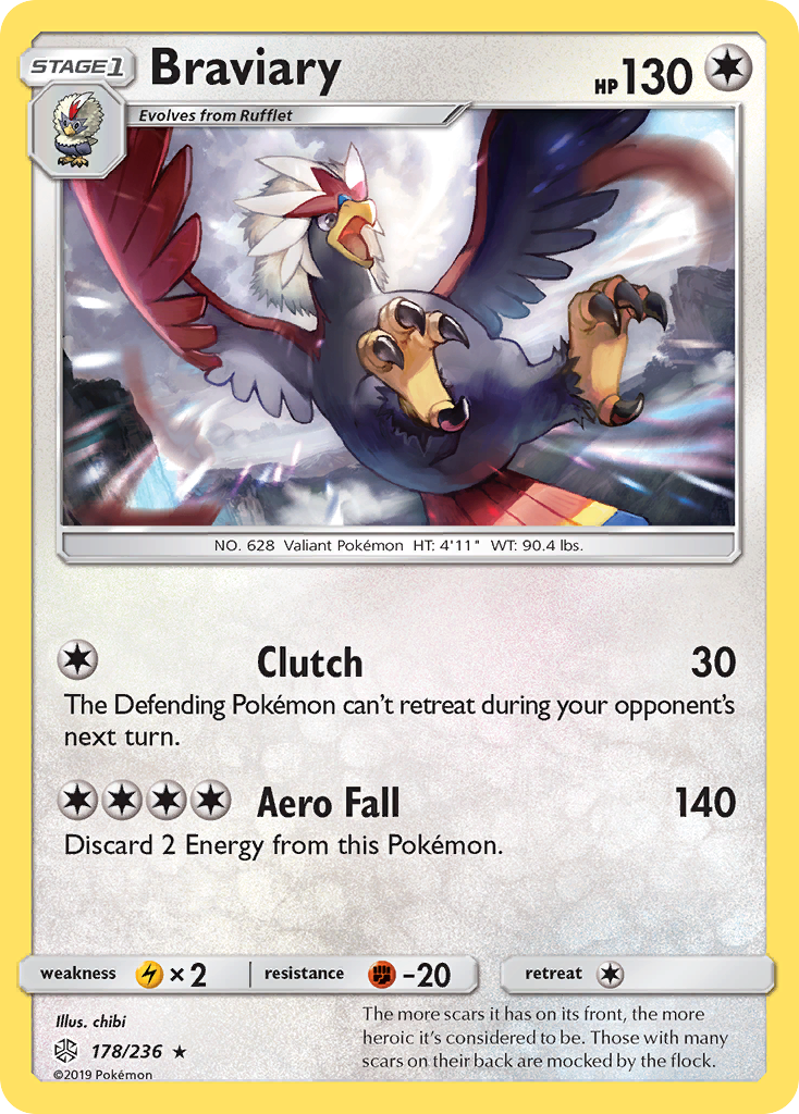 Braviary 178/236 Cosmic Eclipse
