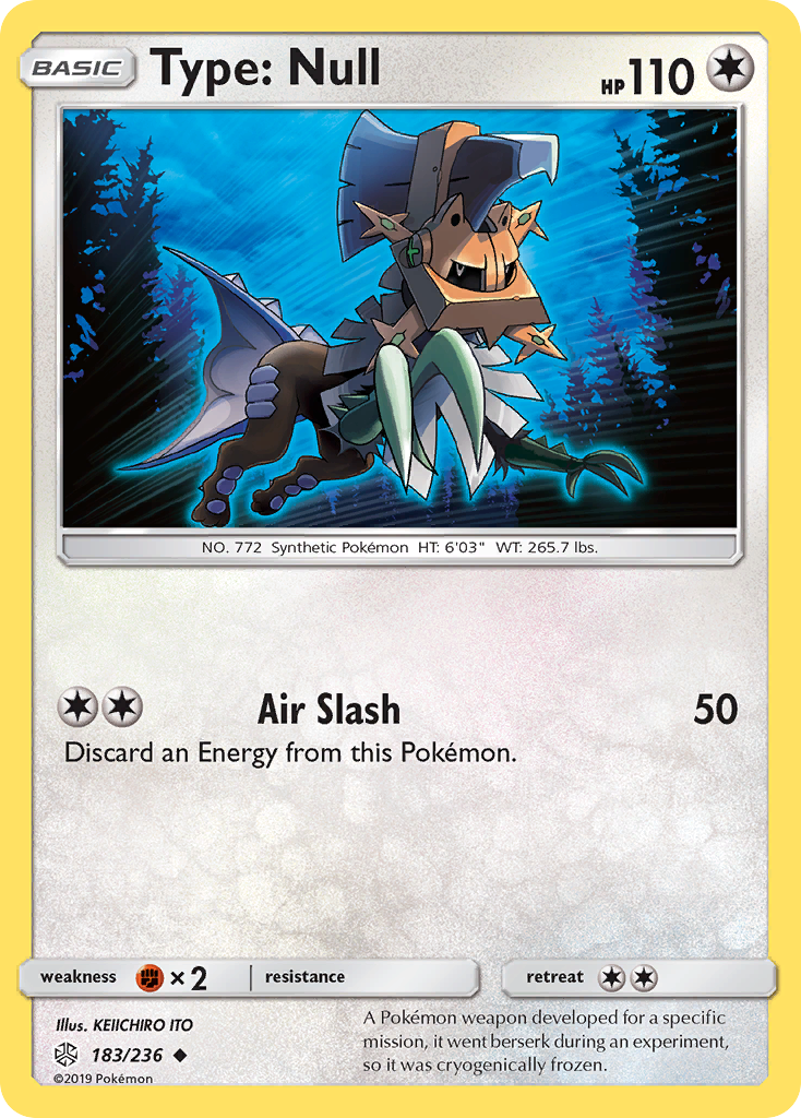 Type: Null 183/236 Cosmic Eclipse